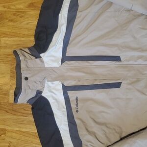 Columbia Whirlibird 3-in-1 Interchange Jacket Mens XXL Tan Gray Black